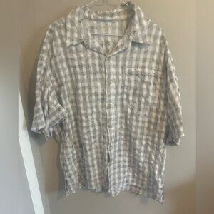 Mountain hardwear mens outdoor shirt nylon blend XL